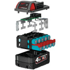 Milwaukee M18 4.0Ah Red Lithium-Ion Battery