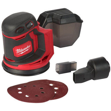 Milwaukee M18 Brushed Random Orbital Sander - Naked
