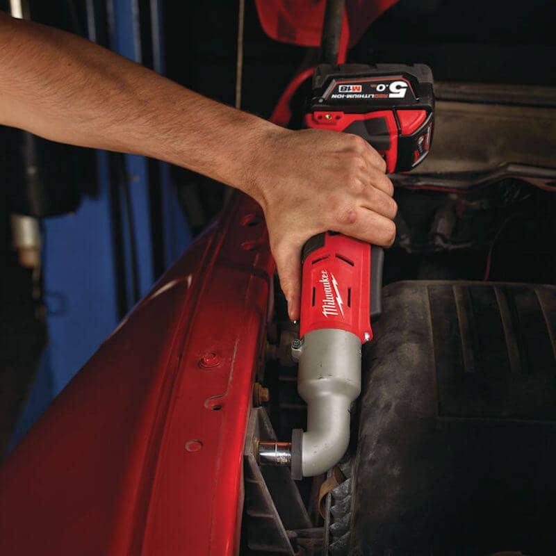 Milwaukee M18 Brushed Right Angle Impact Wrench - Naked