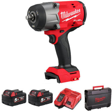 Milwaukee M18 Fuel 1/2in High Torque Impact Wrench - Kit