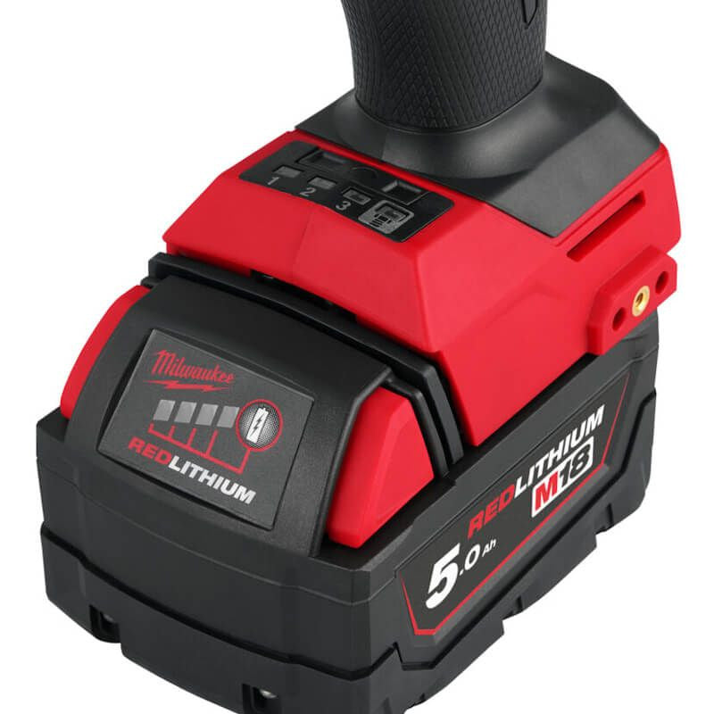 Milwaukee M18 Fuel 1/2in High Torque Impact Wrench - Kit