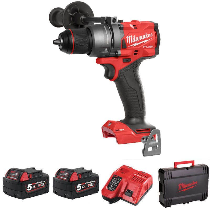 Milwaukee M18 Fuel Percussion Drill Gen 3 - 2 Batt Kit