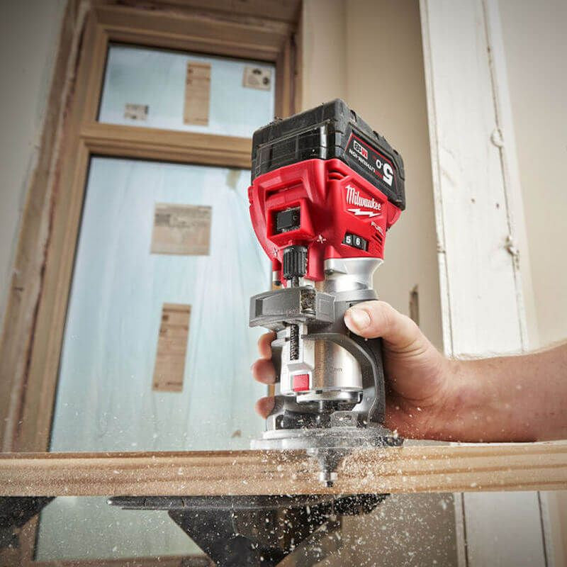 Milwaukee M18 Trim Router - Naked