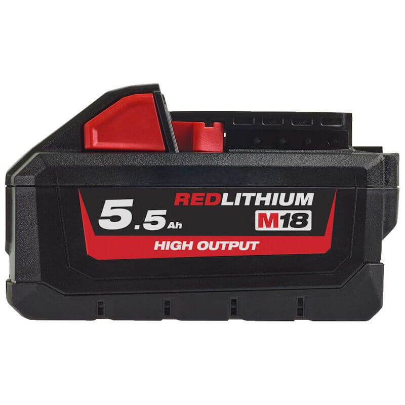 Milwaukee M18 5.5Ah Redlithium-Ion High Output Battery