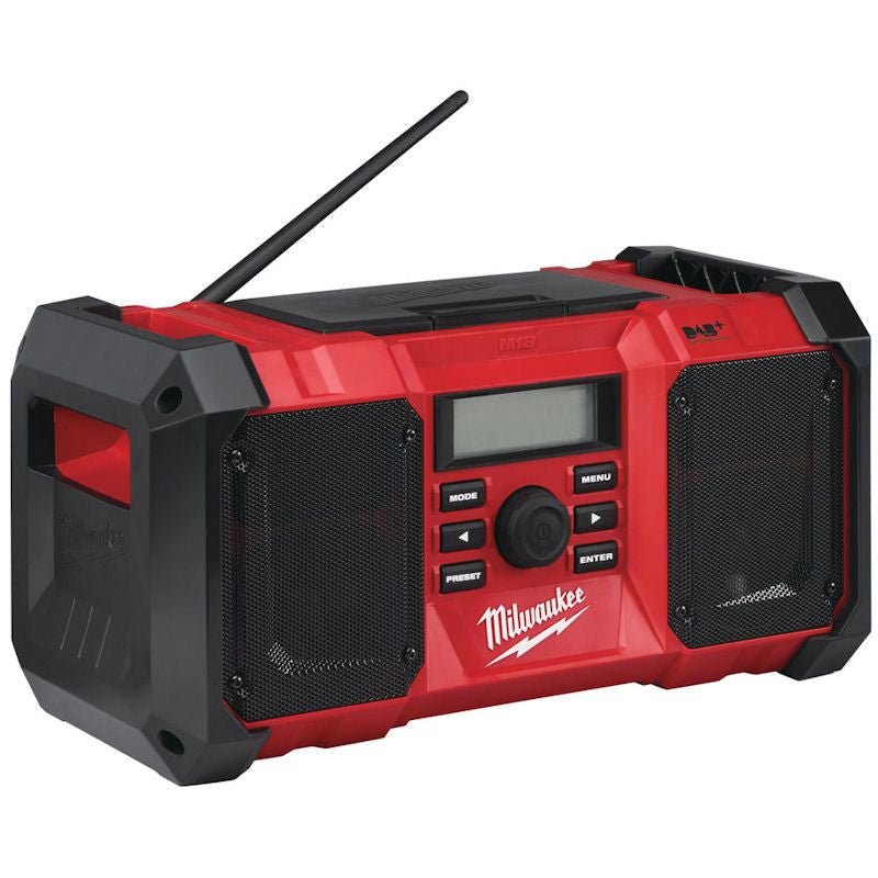 Milwaukee M18 DAB+ Jobsite Radio - Naked