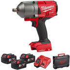 Milwaukee M18 One-Key Impact Wrench Kit 1/2 Drive 3x5.0Ah