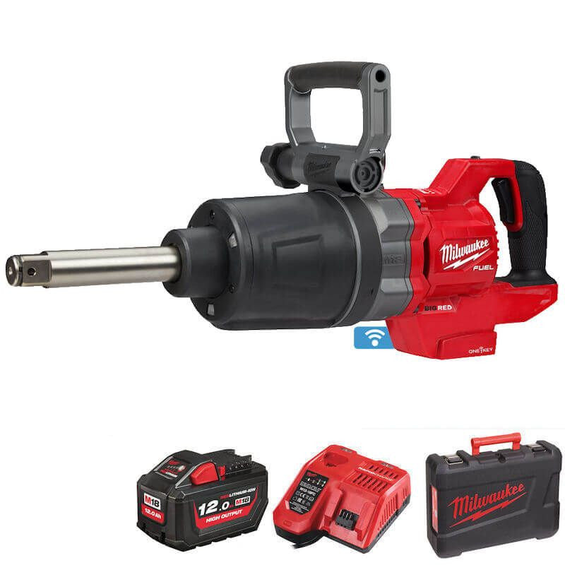 Milwaukee M18 One Key 1in D-Handle Impact Wrench - Kit