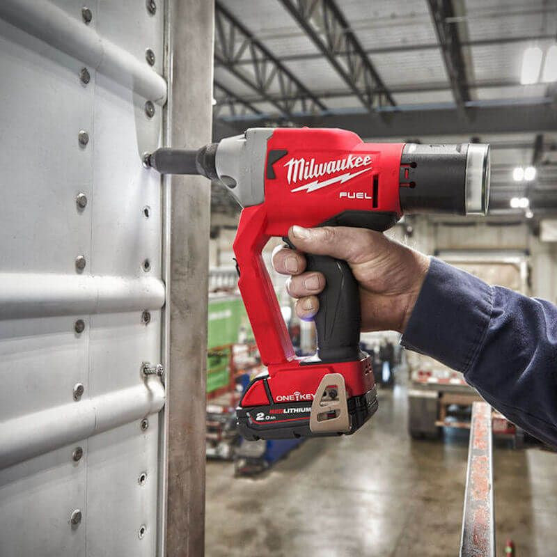 Milwaukee M18 Fuel Rivet Tool with One Key - Naked