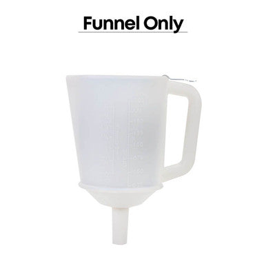 Groz Tools Plastic Measure & Funnel Capacity 2 Litre