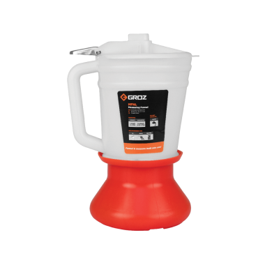 Groz Tools Plastic Measure & Funnel Capacity 2 Litre