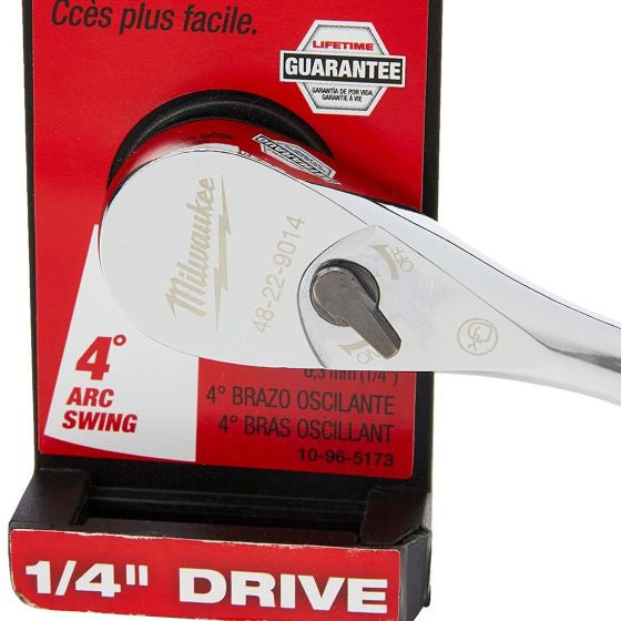 Milwaukee 1/4" Drive Ratchet - 48229014