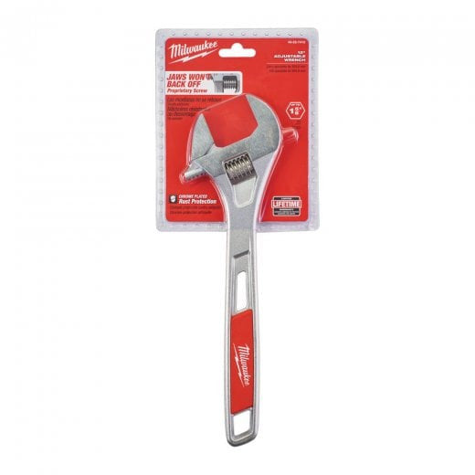 MIlwaukee 48227412 - 300mm (12in) Adjustable Wrench - 1pc