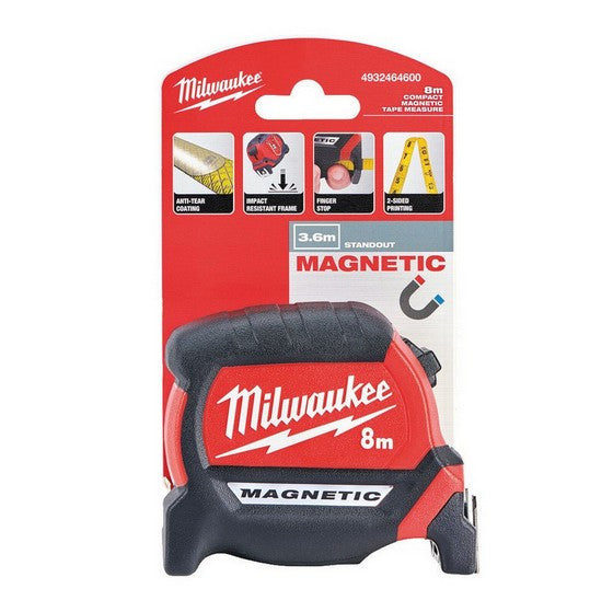 Milwaukee Magnetic Tape Measure 8/27 - 4932464600