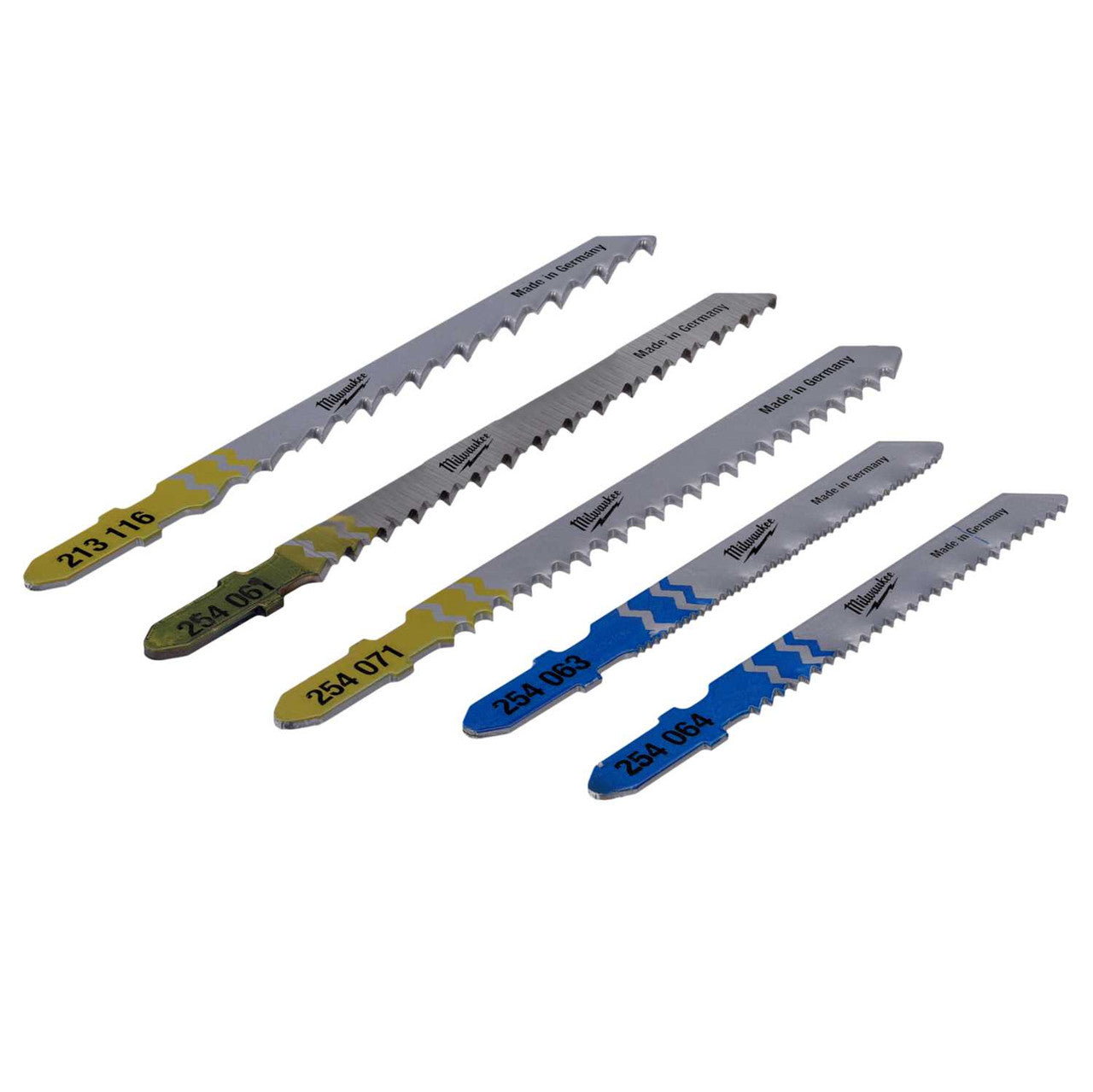 Milwaukee Jigsaw Blade Set - 5pcs 4932345825