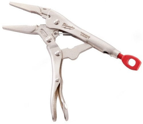 Milwaukee 4932471731 - 6 Inch TORQUE LOCK Long Nose Locking Pliers - 1pc