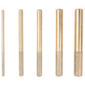 K Tool 5 Piece Drift Brass Punch Set