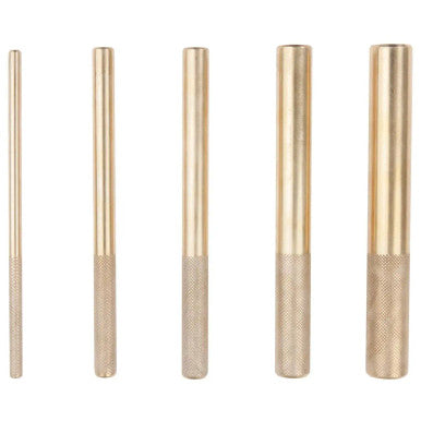 K Tool 5 Piece Drift Brass Punch Set