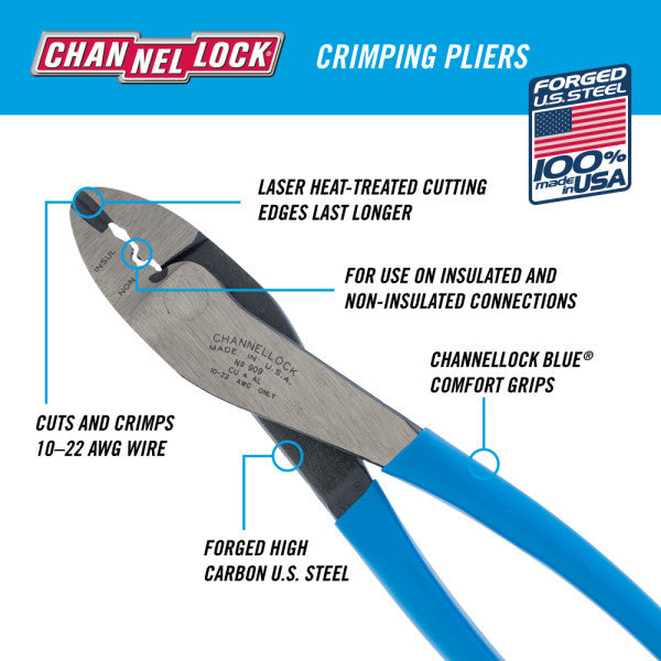 Channellock Crimper/Wire Cutter