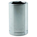 K Tool 1/2 Inch Standard Socket 6 Point 17mm