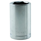 K Tool 1/2 Inch Standard Socket 6 Point 17mm