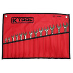 K Tool Combination Spanner Set High Chrome 13pc
