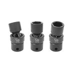 K Tool Socket Set Flex Impact 1/2 Dr 6 point Mtr 13-19mm 6Pc