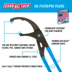 Channellock 15.5in Oil Filter Plier