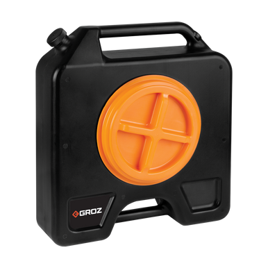 Groz Tools 14 Litre Oil Pan - Closed design