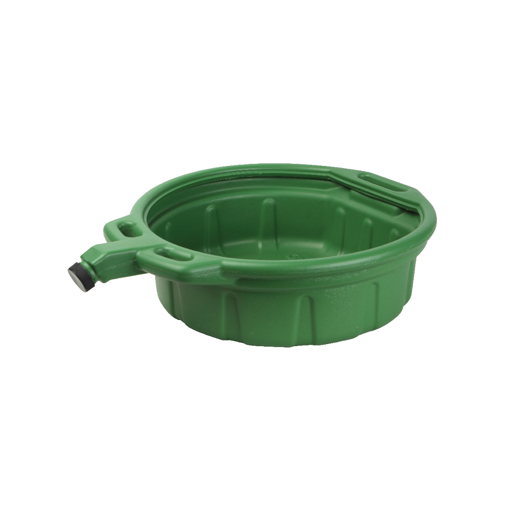 Groz Tools Anti-Freeze Drain Pan Green 16Ltr Anti Splash Lip