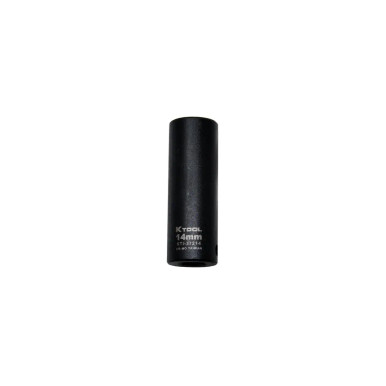 K Tool 14mm 3/8dr Impact Socket 6pt Deep