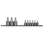 K Tool Internal 1/4 & 3/8 Torx Sockets T10-T50 9pc