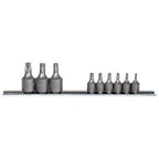 K Tool Internal 1/4 & 3/8 Torx Sockets T10-T50 9pc