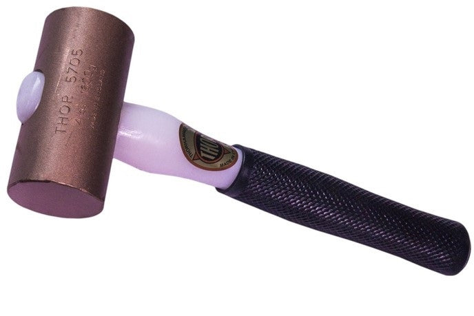 Thor Round Solid Copper Mallet 44mm - Plastic Handle