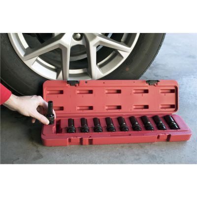 K Tool 10pc Flex Socket Set 10-19mm