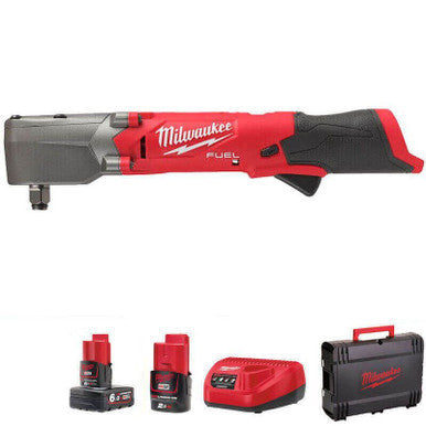 Milwaukee M12 Fuel Right Angle 1/2" Impact Wrench - Kit