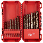 Milwaukee 19pc Red Cobalt HSS-G Metal Drill Bit Set