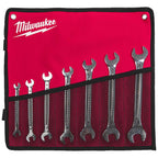 Milwaukee Double Open End Spanner Set - 7pc