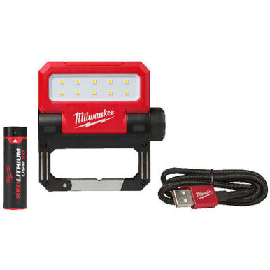Milwaukee USB Rechargeble Folding Flood Light Kit