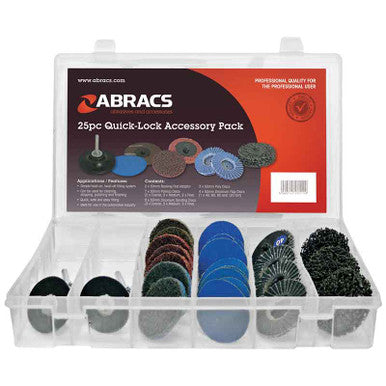 Abracs Quick-Lock Accessory Pack 25pc