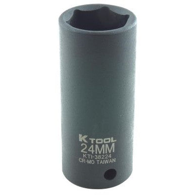 K Tool Deep Impact Socket 24mm 1/2Dr