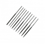 10pc Medium Cut Needle File Set