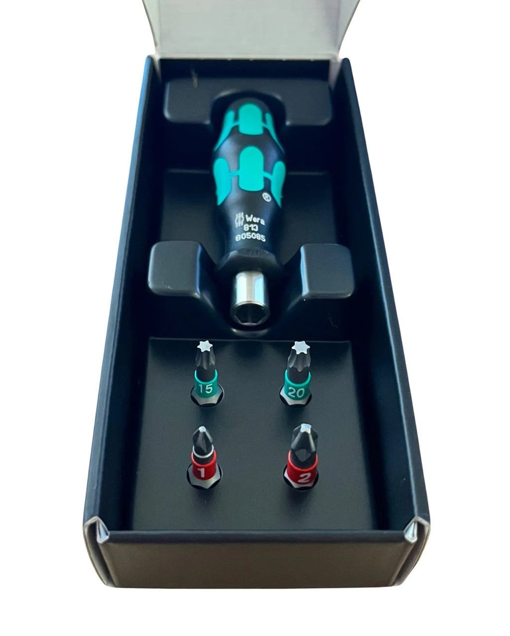 Led Lenser P6R Core + WERA Premium Bit-Holding Screwdriver