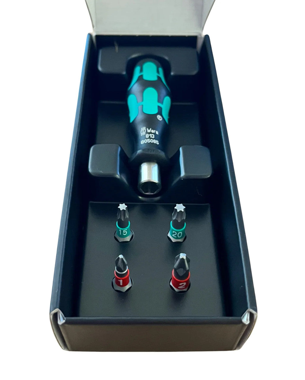 Led Lenser P6R Core + WERA Premium Bit-Holding Screwdriver