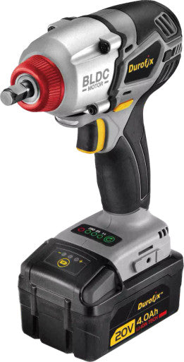 Durofix Impact Wrench 1/2Dr 20v Brushless Kit