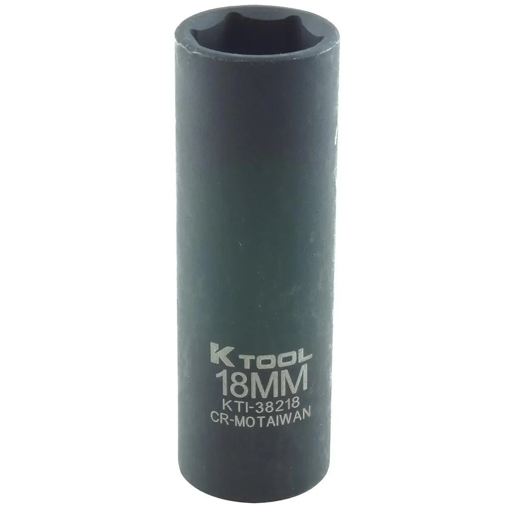 K Tool Impact Socket Deep 18mm 1/2Dr