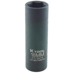 K Tool Impact Socket Deep 18mm 1/2Dr