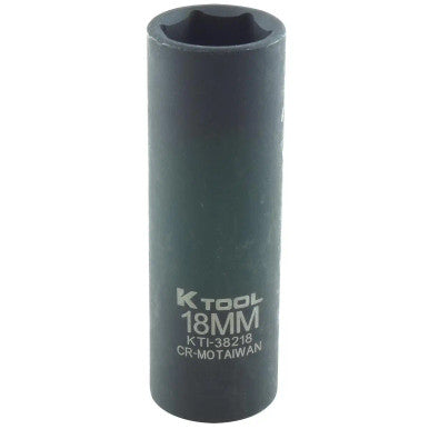 K Tool Impact Socket Deep 18mm 1/2Dr