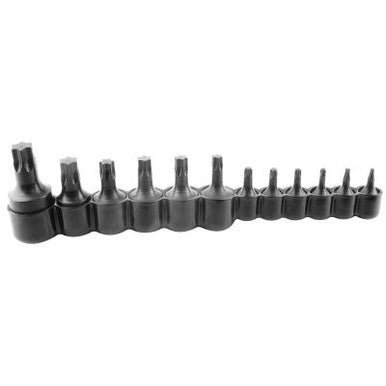 K Tool 12pc Torx Socket Set T10-T60