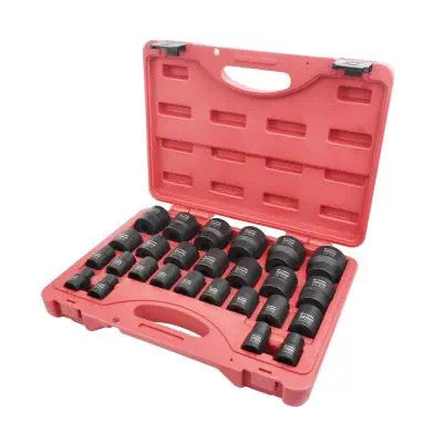 K Tool 26pc Impact Standard Metric Socket Set 1/2 Drive