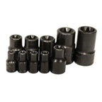 K Tool External 1/4 & 3/8 Dr Torx Socket Set E5- E20 10Pc